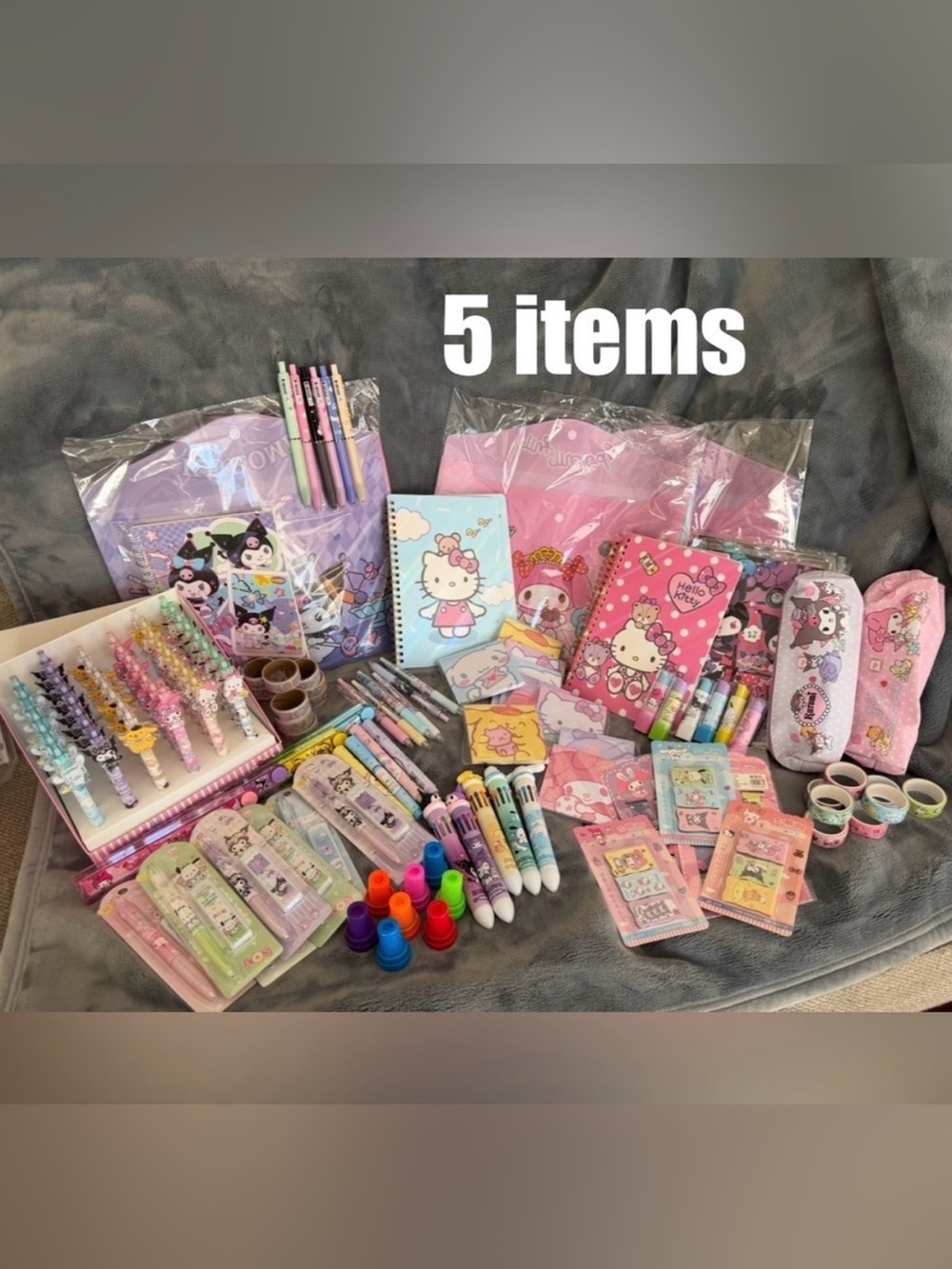 🩷🩷Sanrio MYSTERY BUNDLE w/ Hello Kitty Cherry Zippered Duffle Bag - Picture 9 of 12